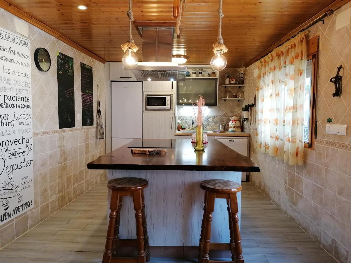 Casa Rural La Piedra Del Cambron Villaverde De Guadalimar Eksteriør billede