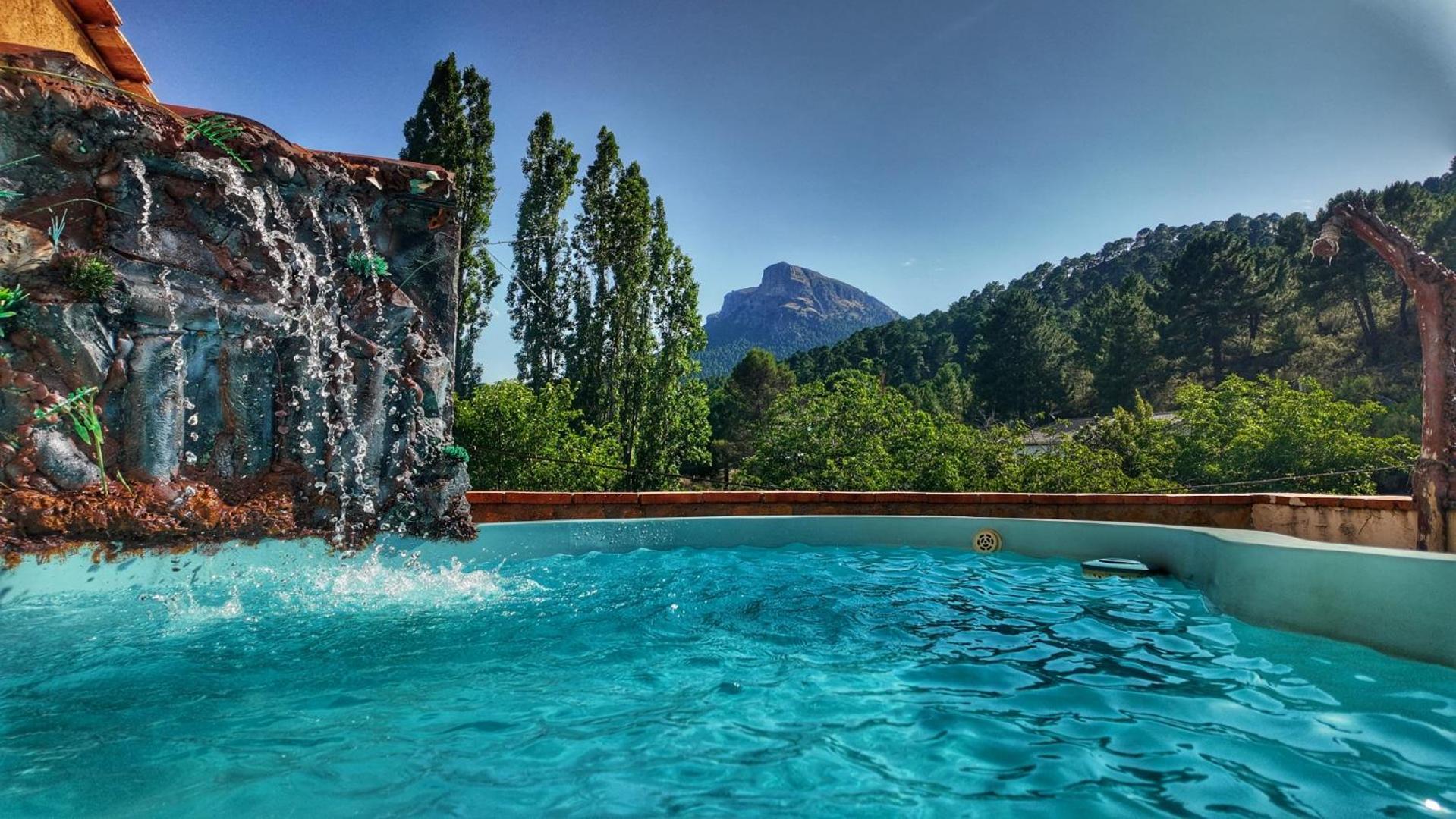 Casa Rural La Piedra Del Cambron Villaverde De Guadalimar Eksteriør billede
